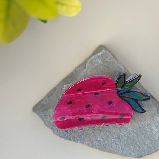 Strawberry Claw Clip