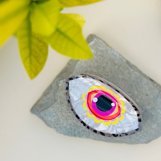 Evil Eye Claw Clip
