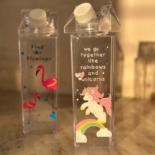 Unicorn Acrylic Bottle