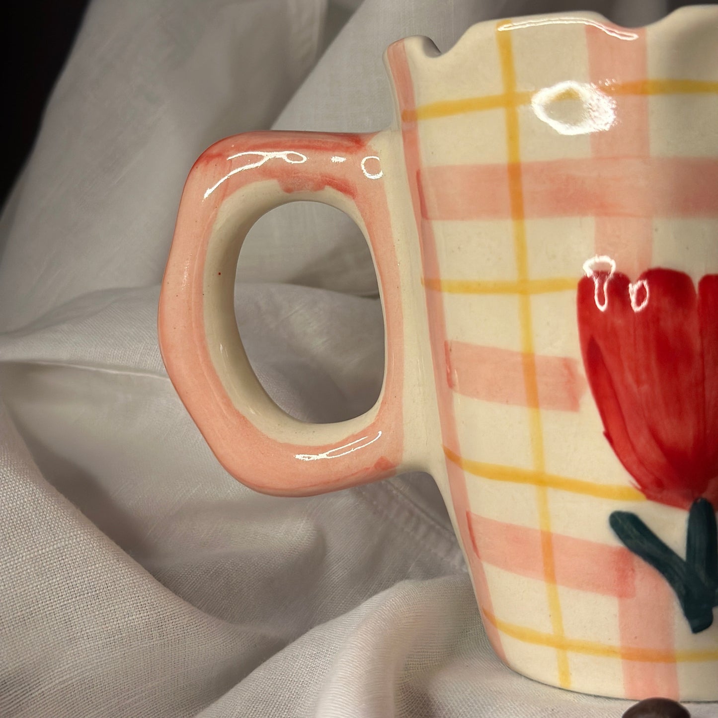Pastel Tulip Ceramic Mug