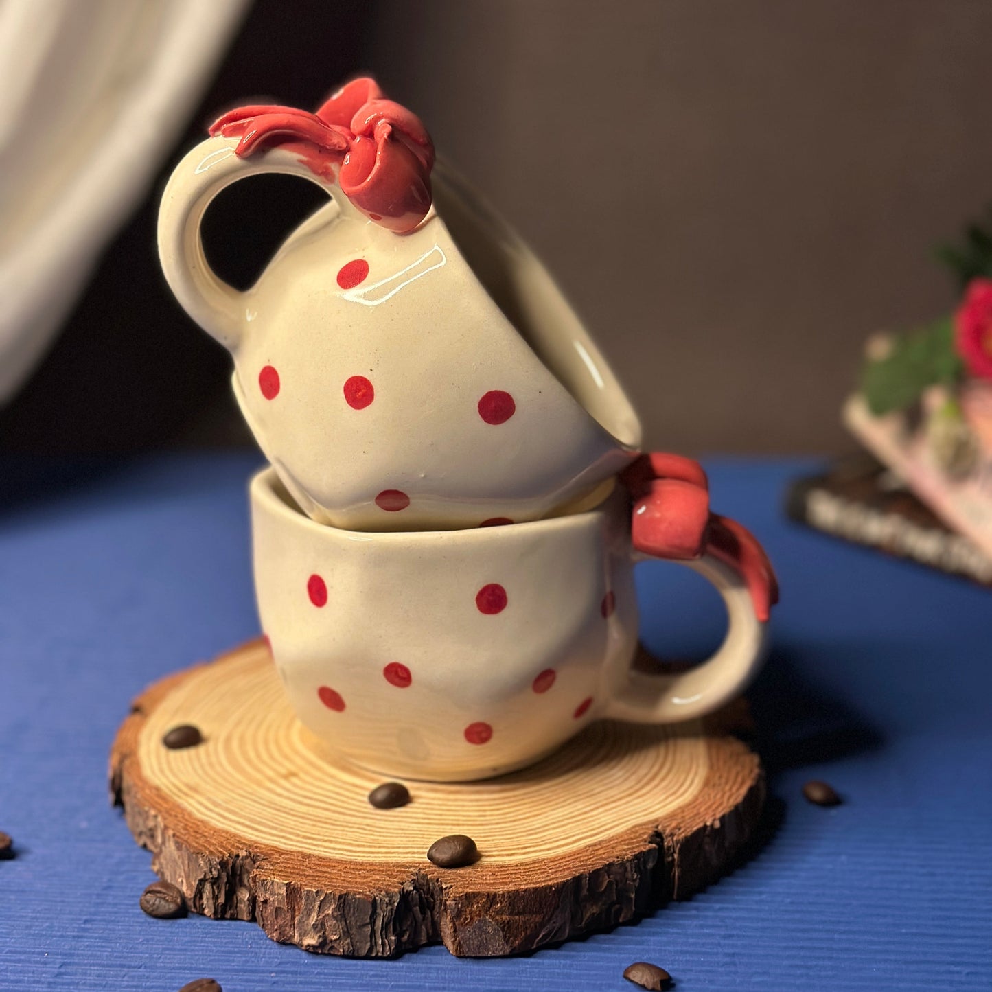 Ribbon Charm Mug 