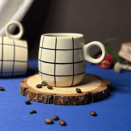 Classic Grid Mug
