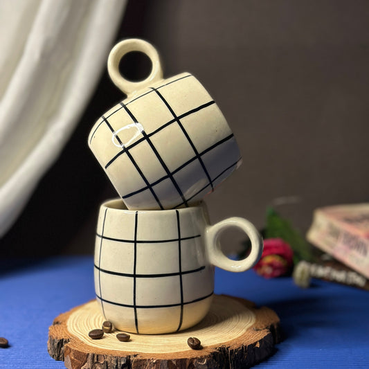 Classic Grid Mug