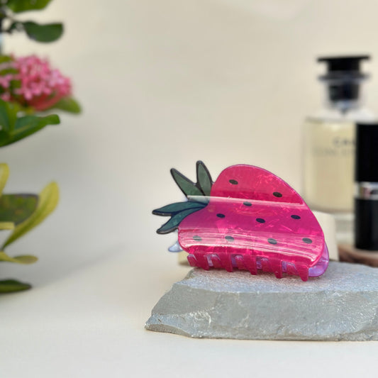 Strawberry Claw Clip